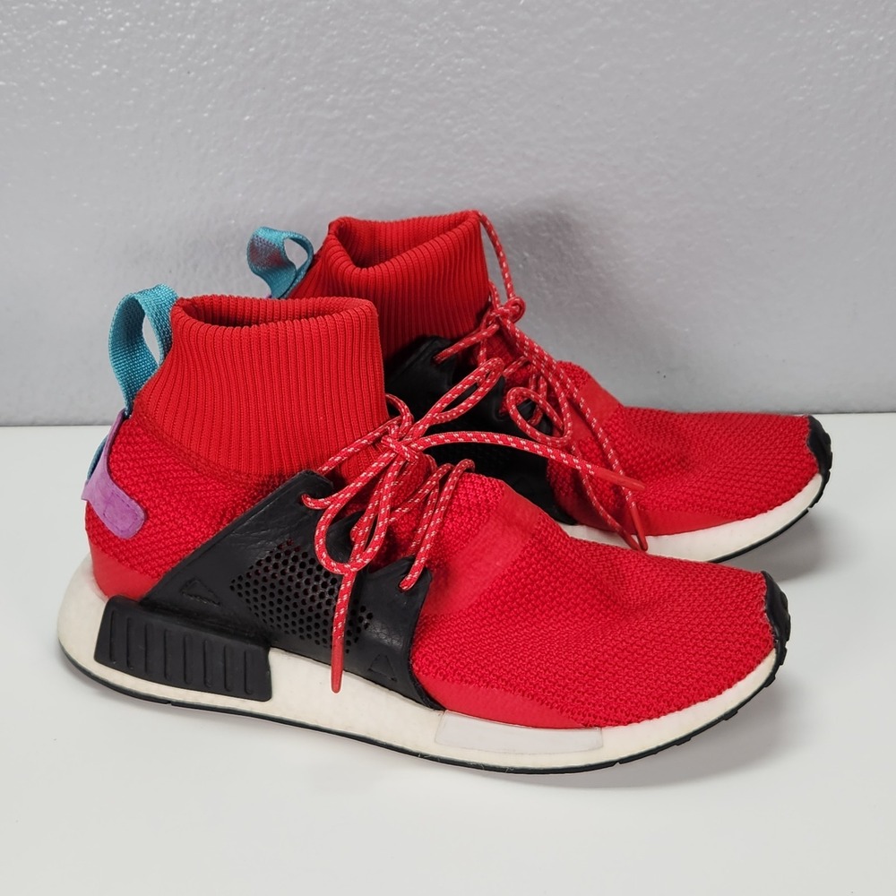 Adidas NMD_XR1 Winter Mid Scarlet Red Boost Men Size 9 BZ0632 Sneaker